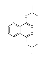diisopropyl pyridine-2,3-dicarboxylate structure