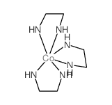 Cobalt(3+),tris(1,2-ethanediamine-kN1,kN2)-, chloride (1:3), (OC-6-11)-结构式