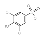 3,5-二氯-4-羟基苯磺酰氯结构式