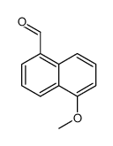 5-Methoxynaphthalene-1-carboxaldehyde结构式