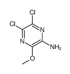 5,6-dichloro-3-methoxypyrazin-2-amine Structure