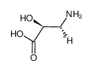 S-(R *,S *)]-3-氨基-2-羟基-丙-3-d酸结构式
