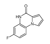 7-氟吡咯并[1,2-a]喹喔啉-4(5H)-酮结构式