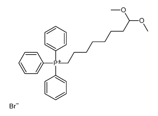 8,8-dimethoxyoctyl(triphenyl)phosphanium,bromide结构式