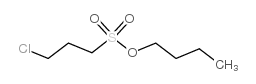 3-氯-丙烷-1-磺酸丁酯结构式