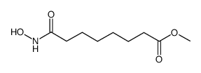 methyl 8-(hydroxyamino)-8-oxooctanoate结构式