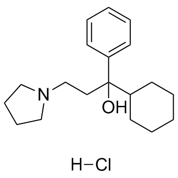 Procyclidine hydrochloride Structure