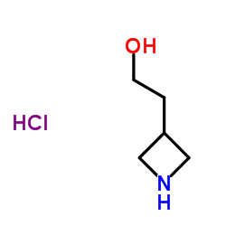 2-(氮杂环丁烷-3-基)乙-1-醇盐酸盐结构式
