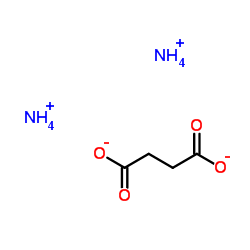 琥珀酸铵结构式