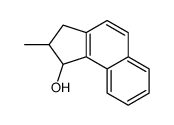 2-methyl-2,3-dihydro-1H-cyclopenta[a]naphthalen-1-ol结构式