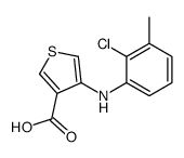 4-(2-chloro-3-methylanilino)thiophene-3-carboxylic acid Structure