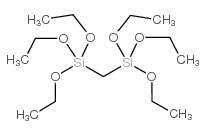 双(三乙氧基硅基)甲烷结构式