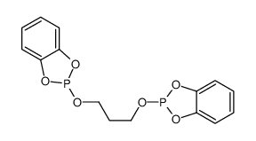 2-[3-(1,3,2-benzodioxaphosphol-2-yloxy)propoxy]-1,3,2-benzodioxaphosphole结构式