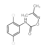 Acetone,O-[(2,5-dichlorophenyl)carbamoyl]oxime (7CI,8CI)结构式