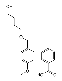 benzoic acid,4-[(4-methoxyphenyl)methoxy]butan-1-ol Structure