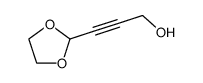 2-Propyn-1-ol, 3-(1,3-dioxolan-2-yl)- (8CI,9CI)结构式