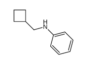 Benzenamine, N-(cyclobutylmethyl)- (9CI)结构式