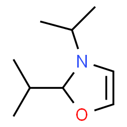 Oxazole, 2,3-dihydro-2,3-bis(1-methylethyl)- (9CI) structure