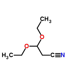3,3-Diethoxypropanenitrile Structure