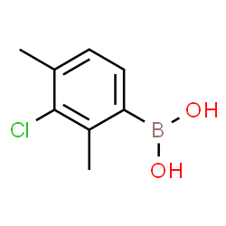 3-Chloro-2,4-dimethylphenylboronic acid structure