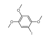1-iodo-2,4,5-trimethoxybenzene结构式