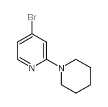 4-BROMO-2-(PIPERIDIN-1-YL)PYRIDINE Structure