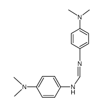 N,N'-bis(4-dimethylaminophenyl)formamidine结构式