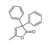 3,3-diphenyl-5-methyl-2(3H)-furanone Structure