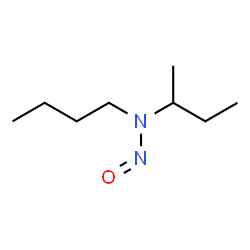 N-sec-Butyl-N-nitrosobutylamine结构式
