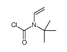 N-tert-butyl-N-ethenylcarbamoyl chloride Structure