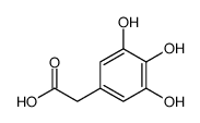 2-(3,4,5-trihydroxyphenyl)acetic acid结构式