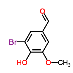 5-Bromovanillin structure