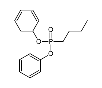 [butyl(phenoxy)phosphoryl]oxybenzene Structure