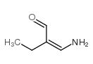 3-Amino-2-ethylacrolein结构式