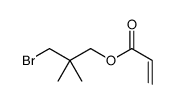 (3-bromo-2,2-dimethylpropyl) prop-2-enoate Structure