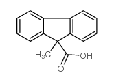 9-甲基芴-9-羧酸结构式