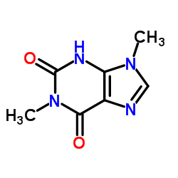 1,9-Dimethylxanthine structure