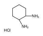 (1R,2R)-1,2-环己二胺盐酸盐结构式