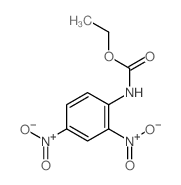 Ethyl N-(2, 4-dinitrophenyl)carbamate结构式