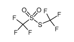 trifluoromethyl trifluoromethanethiosulfate Structure
