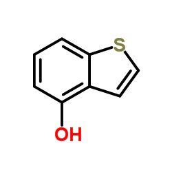 苯并[B]噻吩-4-醇结构式