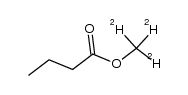 D3丁酸甲酯结构式