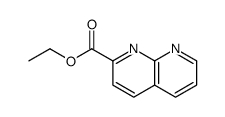 1,8-萘啶-2-羧酸乙酯结构式