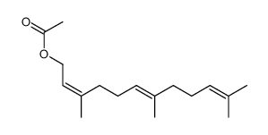 (2Z,6E)-farnesyl acetate Structure