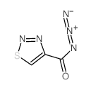 imino-(thiadiazole-4-carbonylimino)azanium Structure