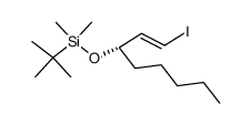 (1E,3S)-3-t-butyldimethylsilyloxy-1-lithio-octane结构式