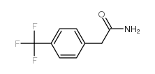 2-[4-(三氟甲基)苯基]乙酰胺结构式