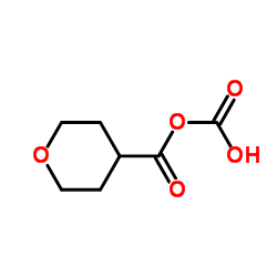 四氢吡喃-4,4-二羧酸结构式