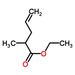 Ethyl 2-methyl-4-pentenoate Structure