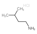 1-Butanamine,3-methyl-, hydrochloride (1:1) structure